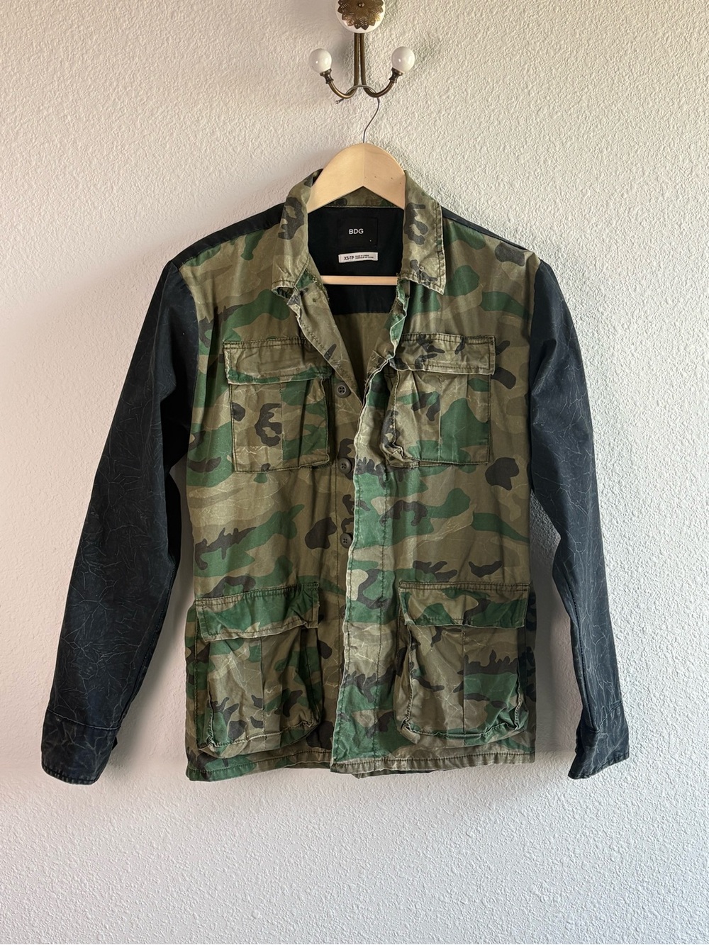 UO BDG Camo Military Jacket